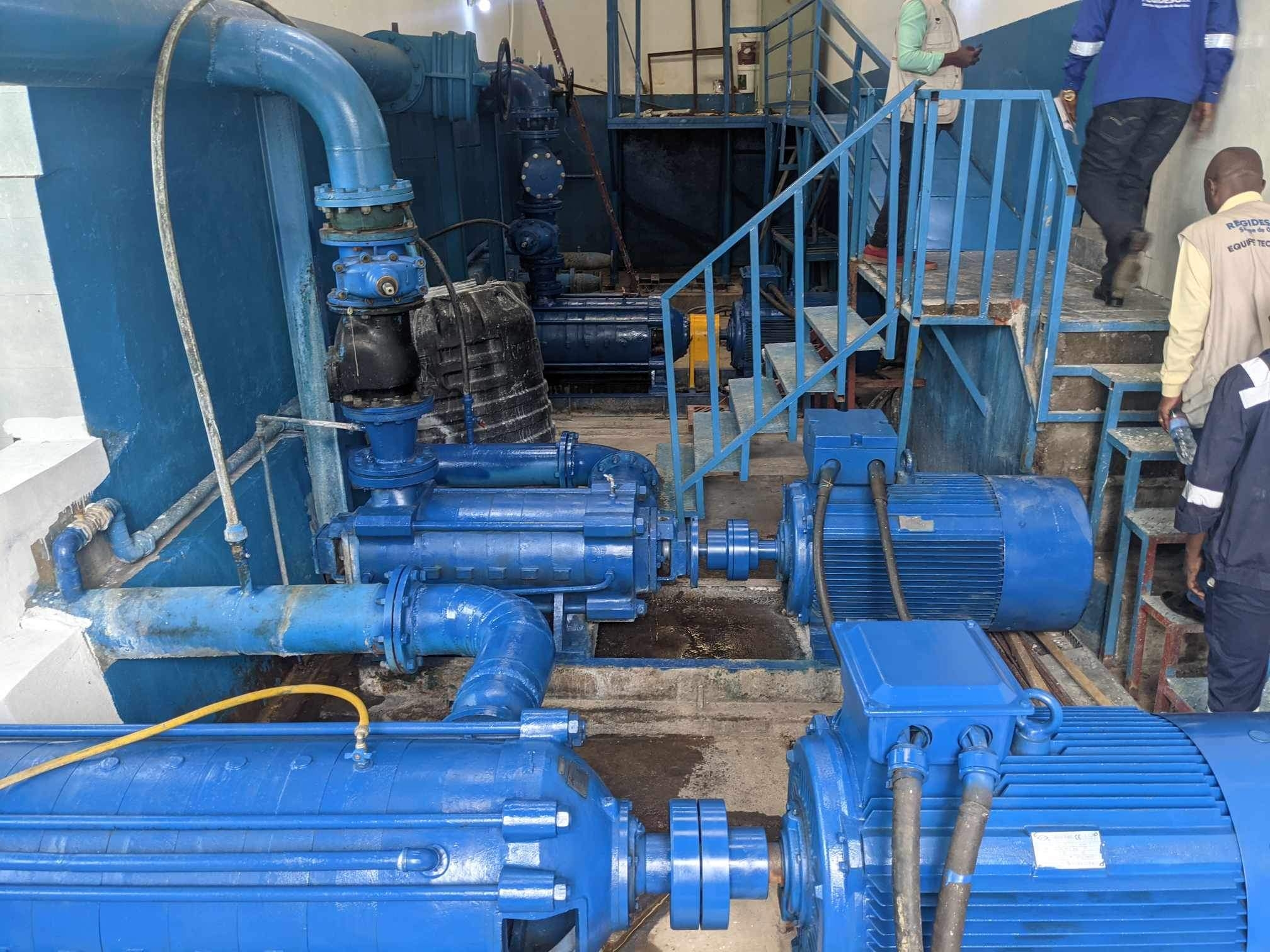 Chantier hydraulique